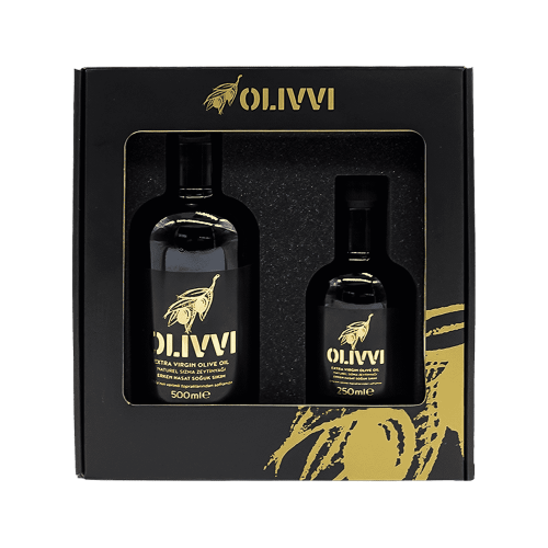 Early Harvest Cold-Pressed Extra Virgin Olive Oil 0.5 L + 0.25 L - OLIVVI